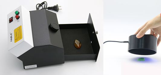 Basic instrument for gemstone identification  &#8212; UV lamp