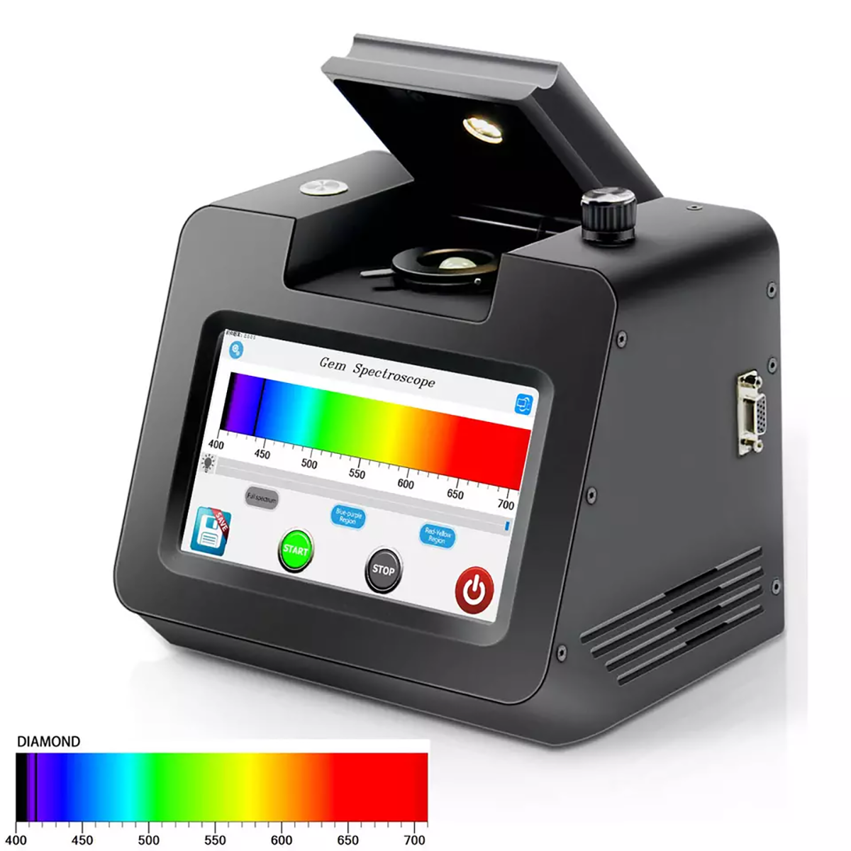 Desktop Electronic Spectroscope FTS-CCD (4)