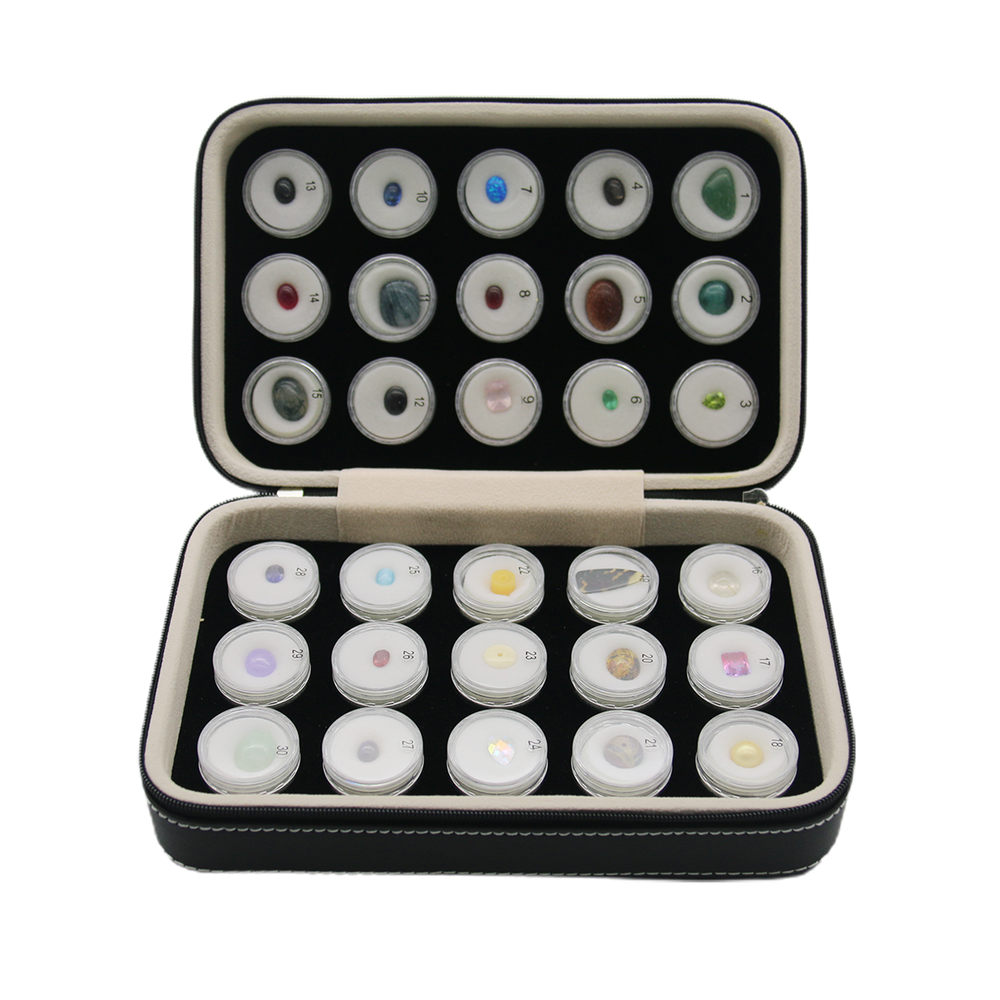 Gem Testing Instruments Set GEM SET For Gem Refractometer- 30 PCS - Gemological instruments ...
